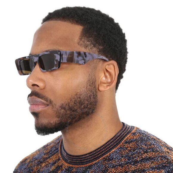 NEW GUCCI GG1331S 006 UNISEX GREY HAVANA BROWN SUNGLASSES GUCCI - Picture 7 of 15